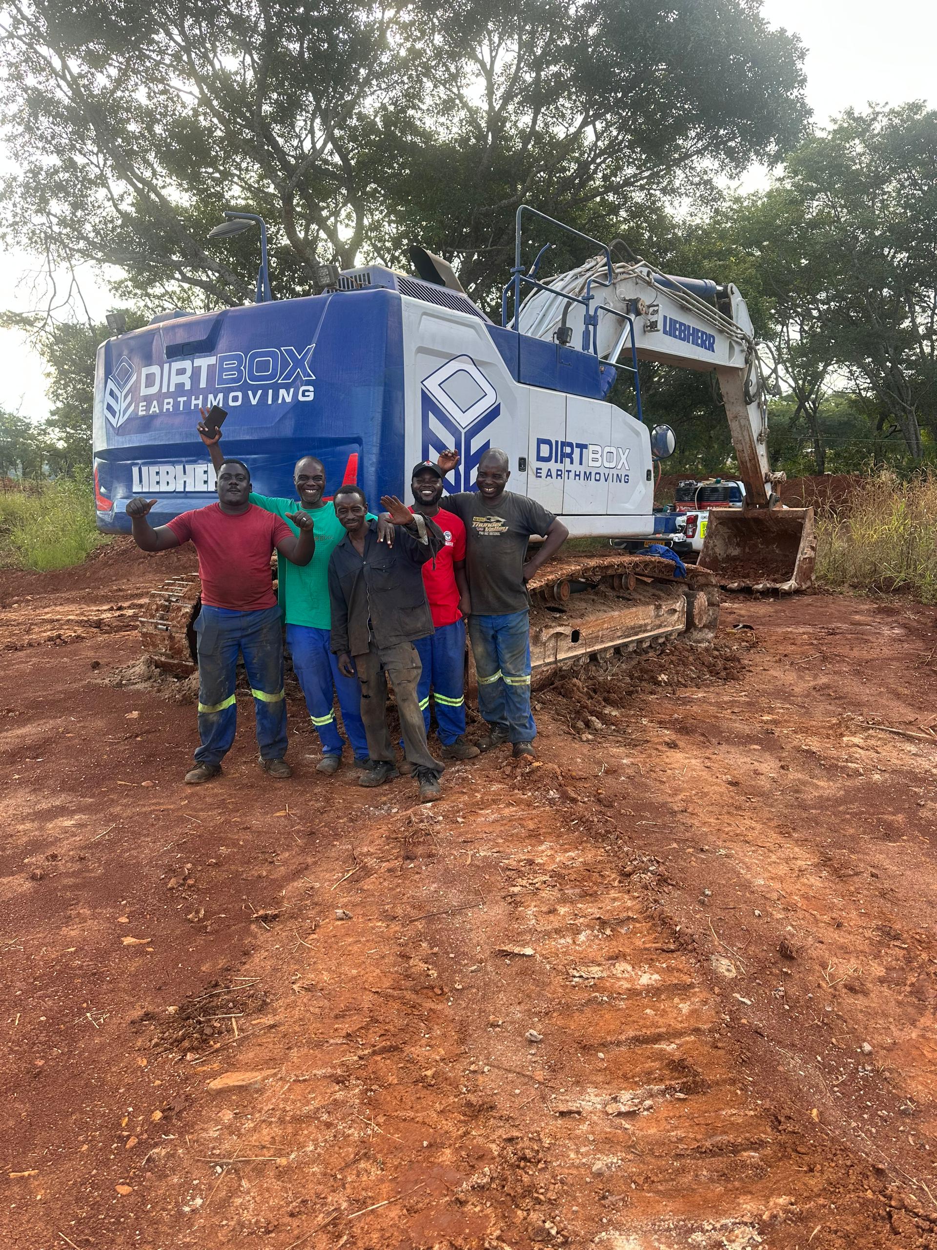 Excavator Rental Zimbabwe - DirtBox Excavator for hire in Harare